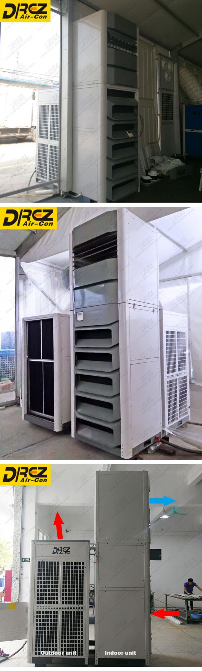 30.6Kw 33トン36hpのテントのための商業冷暖房装置
