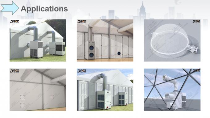 30HP産業/商業のための25トンHVACの玄関ひさしのテントのエアコン