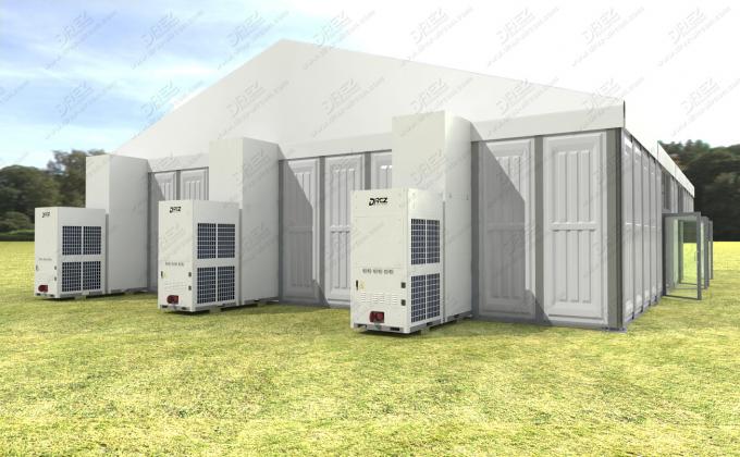 396000btu一時的な冷暖房装置の会議のテントの冷却用空気の縦の気候制御